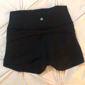 Lululemon in movement shorts